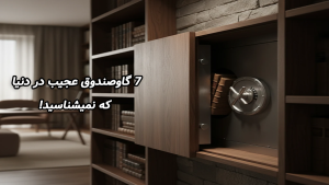 گاوصندوق های عجیب و مخفی در دنیا